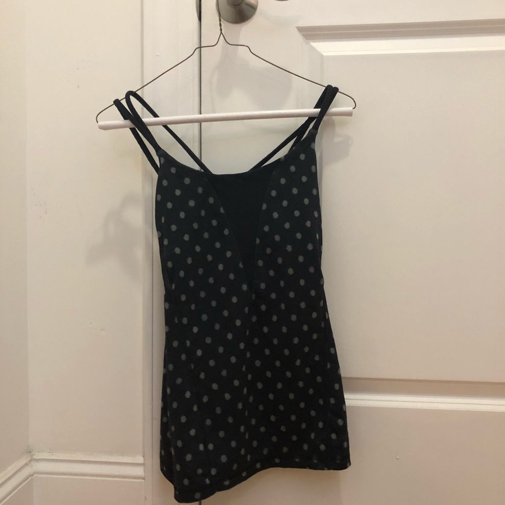 Lululemon polka dot tanktop